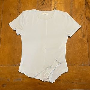 Aritzia Light Blue Bodysuit